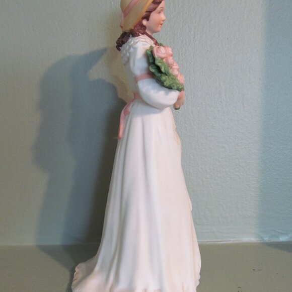 Home Interiors Homco Charlotte Rose Porcelain Lady Figurine #1468 - Picture 11 of 16